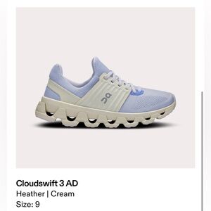On Running Cloudswift 3 AD Shoes - heather and cream